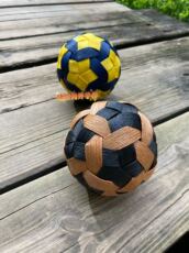 Мяч для сепак такро 楮筥娉婷手工编织纸藤蹴鞠球儿童玩具摆件道具装饰藤球