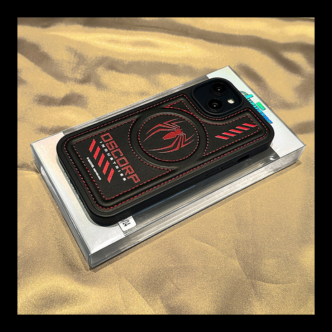 Legendary Avenger Leather Stitch 14, 13, 12 iPhone Case