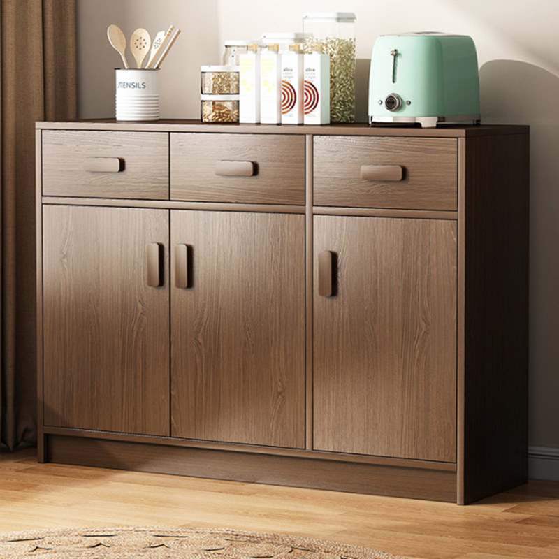 Dining Cabinet Kitchenette Home Tea Water Cabinet Living-room Simple Leaning Wall Integral Cupboard Bowl tray Cupboard Modern minimalist cupboard containing cabinet