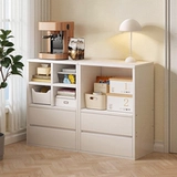 Японский книжный шкаф, напольная стойка для хранения, шкаф для хранения в гостиной, боковой шкаф, сетчатый шкаф, свободный комбинированный шкаф, низкий шкаф