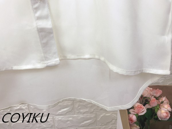 18 năm vào tháng 1 giải phóng mặt bằng xuân hè Nhật Bản T áo sơ mi ren voan hàng đầu áo sơ mi kiểu đẹp