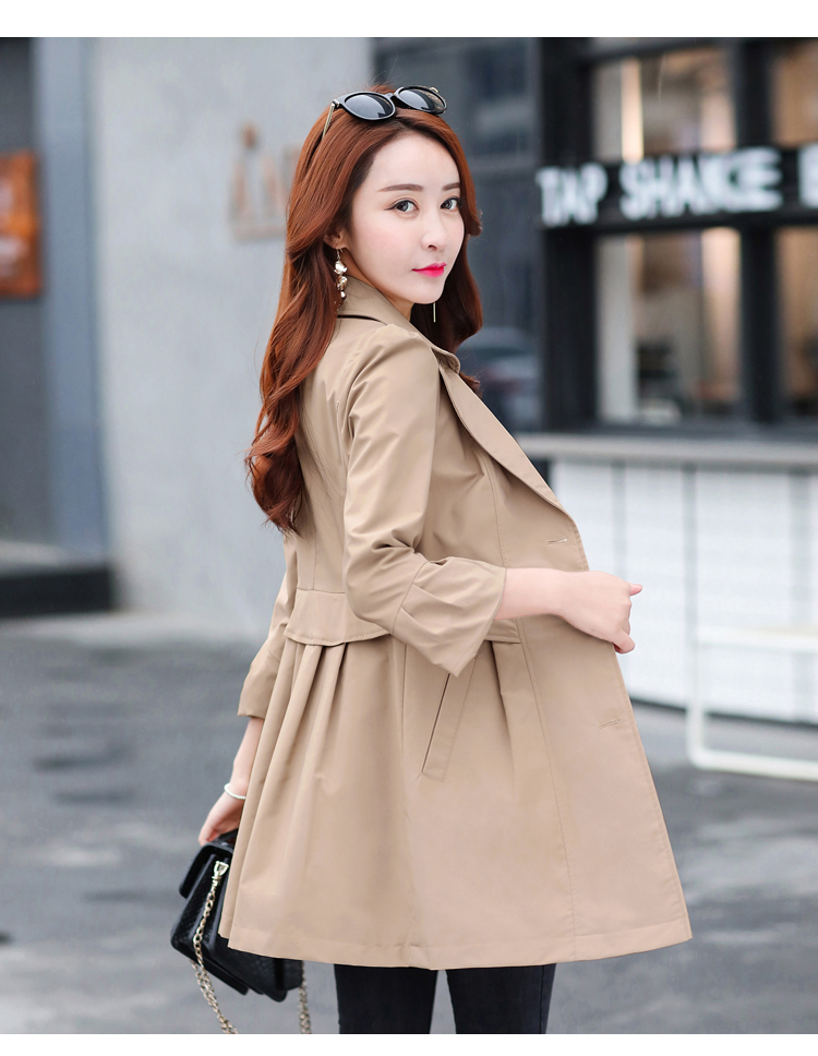 Trench pour femme en Polyester en Polyester - Ref 3226817 Image 12