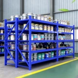 Чистый склад Бесплатная доставка Толстые полки домохозяйственные многослойные хранения полки подвальный балкон -склад курьер курьер стоя