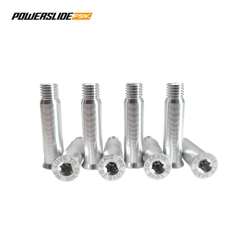 Powerslide Baoshilai S4 wheel skate screw EVO original plum blossom wearing nail wheel skating wearing nail knife holder wearing nail