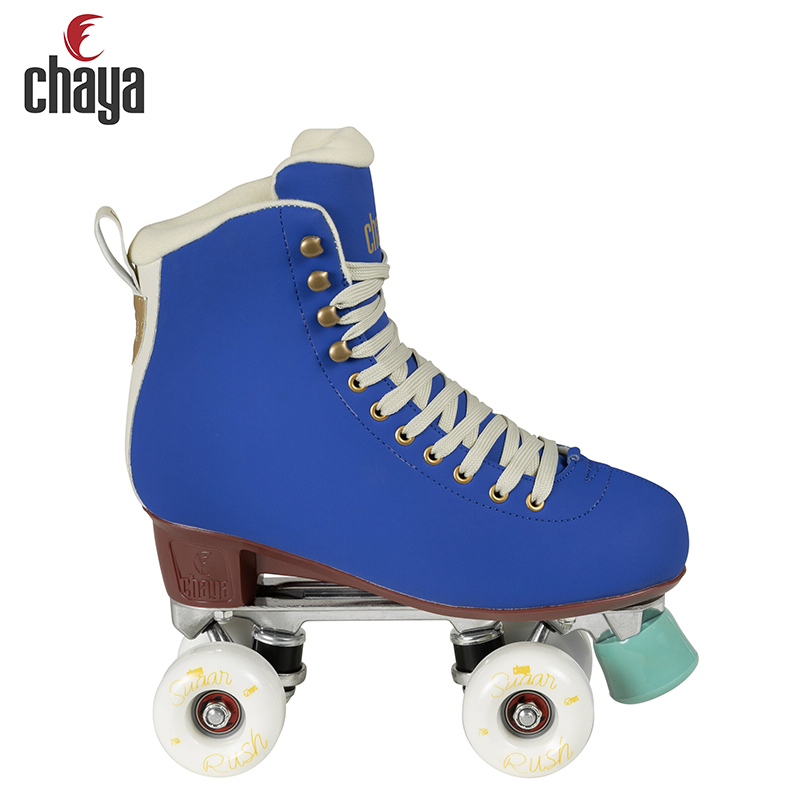 Chaya Deluxe Cobalt men and women specializing in double-rows rollersktaes skates drought skates