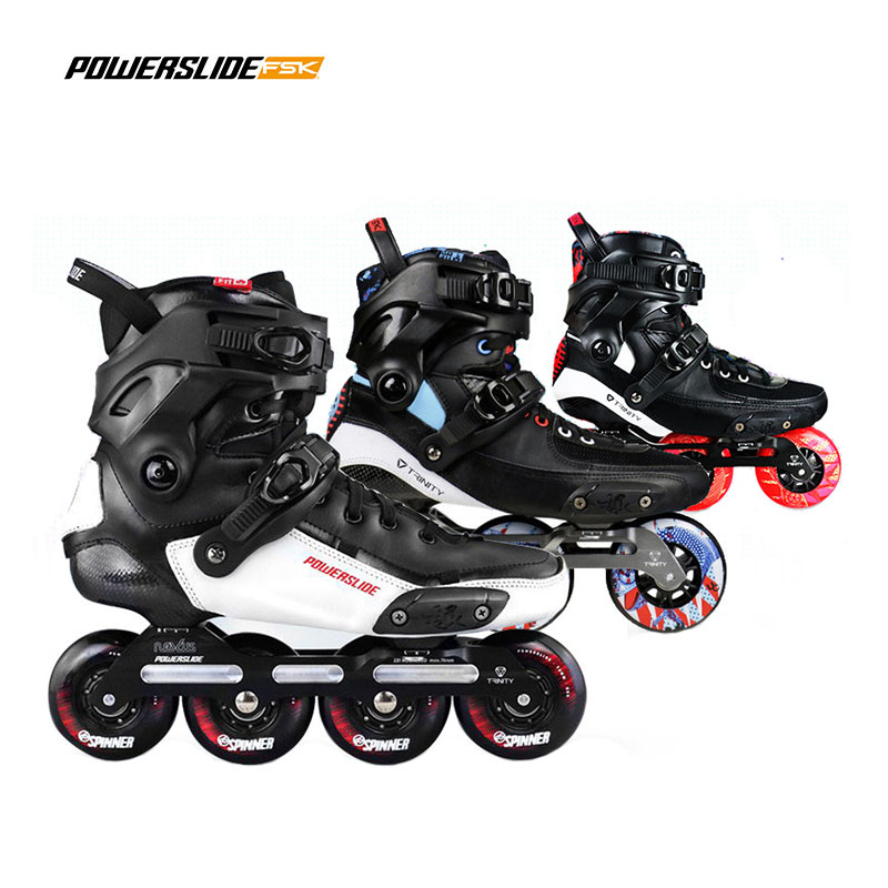 Treasure Lions Letau German Powerslide Tao Adults Men And Women Carbon Fiber Straight Rows Flat Flower Dry Ice Skate Shoes