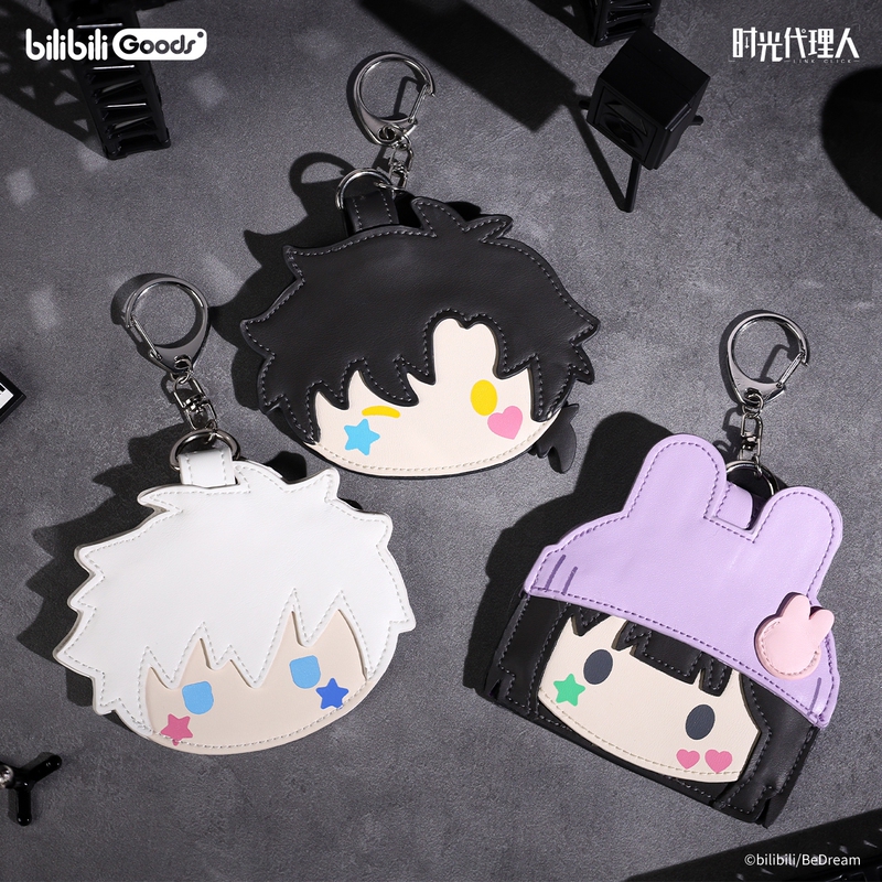 Bilibiligoods Official Time Agent Animation Surprise Beat Series Badge Pain Bag Official Valley
