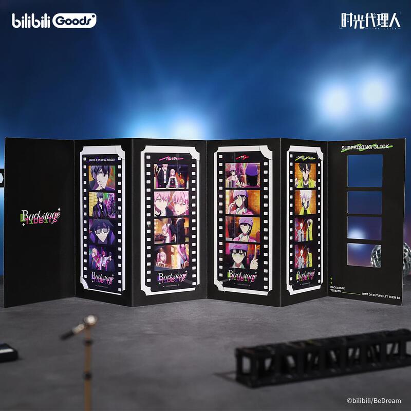 Official Genuine Bilibiligoods Time Agent Animation Surprise Beat Series Commemorative Film Set