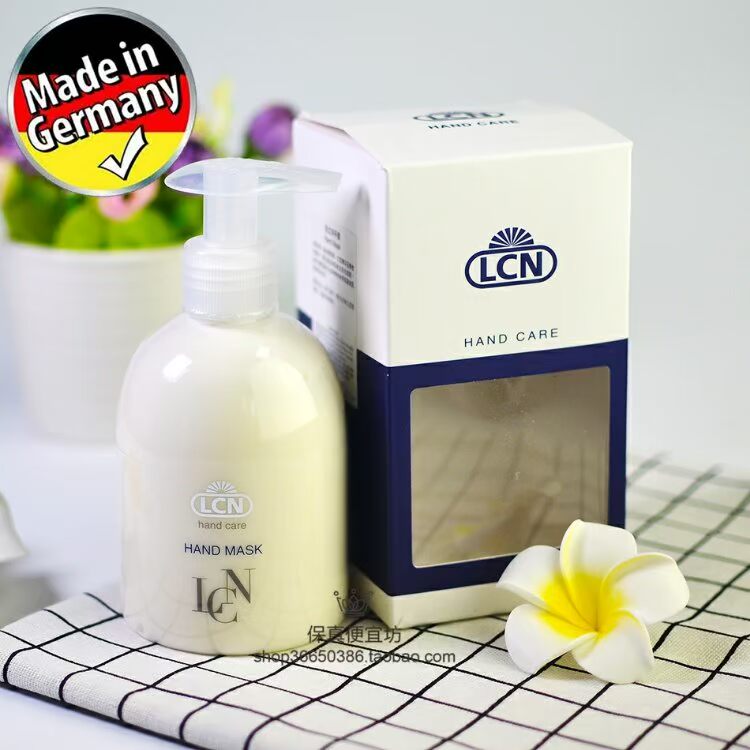 Mặt nạ cầm tay LCN mới của Đức 250ml Chăm sóc dưỡng ẩm đặc biệt kem dưỡng da tay trắng mịn