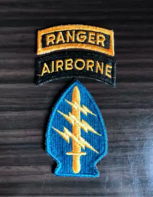 The original US military version of the Vietnam War cut edge chapter TCU OG107 M65