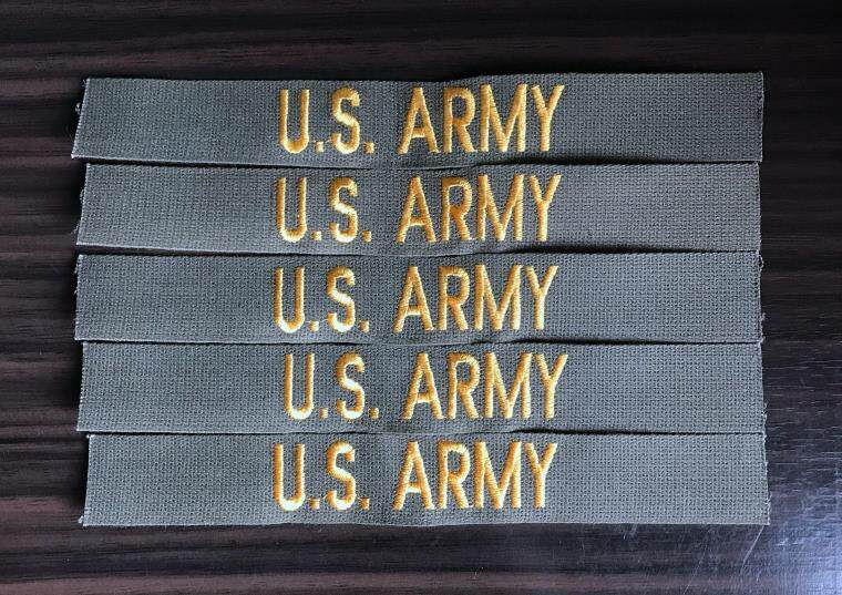 Vietnam War U.S. military original public release military version USARMY military strip green bottom yellow letter experimental version transitional version