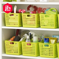 inomata Японская импортная пластиковая корзина для хранения, настольная система хранения