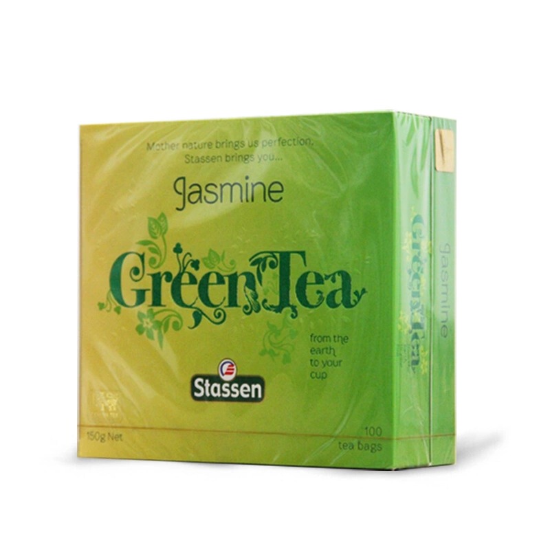 Original Imported Sidi Sheng Jasmine Green Tea, Sri Lankan Jasmine Green Tea, 100 Small Bags/Box
