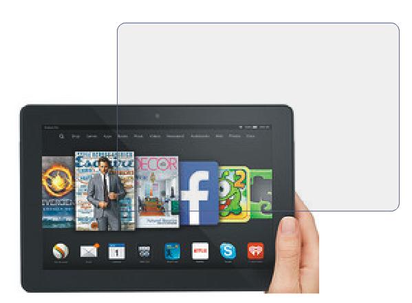 Suitable for Amazon FIRE HDX Amazon 3 generations 8 9 inch steel chemical film anti-blue eye screen adhesive film