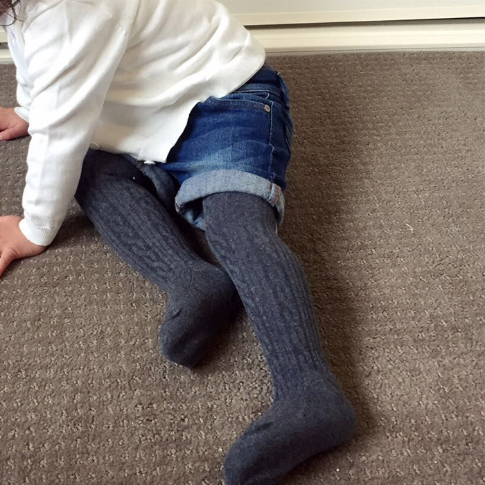 Spring, autumn and winter big PP baby underwear cotton pantyhose girls children jumpsuit socks baby toddler