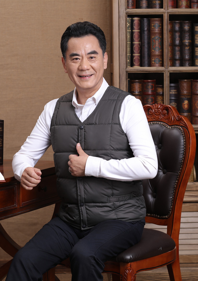 Mùa thu và mùa đông trung niên và tuổi già xuống áo vest nam dày vest trung niên cha mặc vest ấm áp vai vest áo khoác nam giả vest