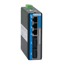 Sanwang IES2105-3T2F unmanaged 2 optical 3 electrical port 100M industrial Ethernet switch 3onetata