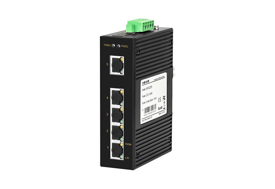 Maiwi MIEN2205 Industrial Class 5 2nd floor 100 trillion Card rail Industrial B Ethernet Switch MAIWE