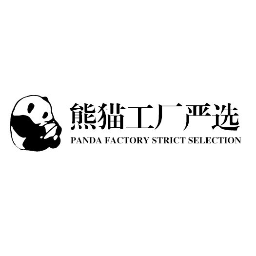 熊猫工厂严选的LOGO