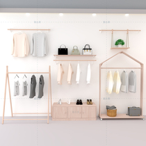 Childrens clothing store display clothing store display Nordic style childrens clothing shelves childrens room small childrens clothing clothes rack