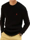 ຄລາສສິກກະທັດຮັດ Paul Round Neck Twist Knitted Sweater Men's Autumn and Winter Pullover Pure Cotton Thread Polo Warm Bottoming Shirt