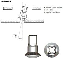 Hidden spoke cap SAPIM INVERTED aluminum alloy lightweight square sleeve 3 2MM outer diameter