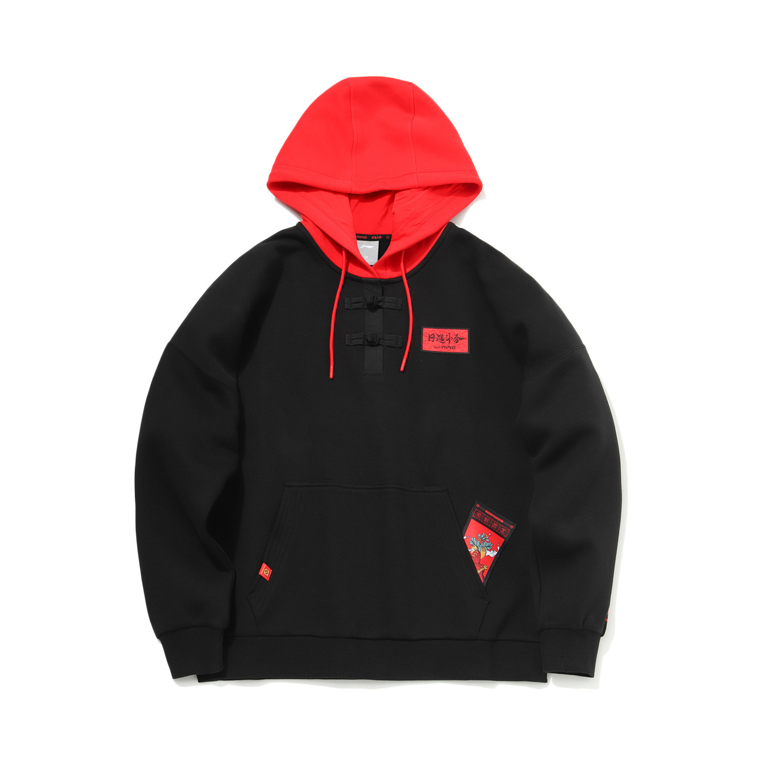 Li Ningri Jindou Gold Sweater 2021 Spring Style Men and Women Couples Hooded Pullover Top Jacket AWDR022 019