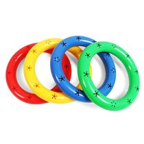 Kindergarten morning exercise equipment concrete exercise ring plastic morning exercise sound gymnastics ring dance bracelet childrens hand bell