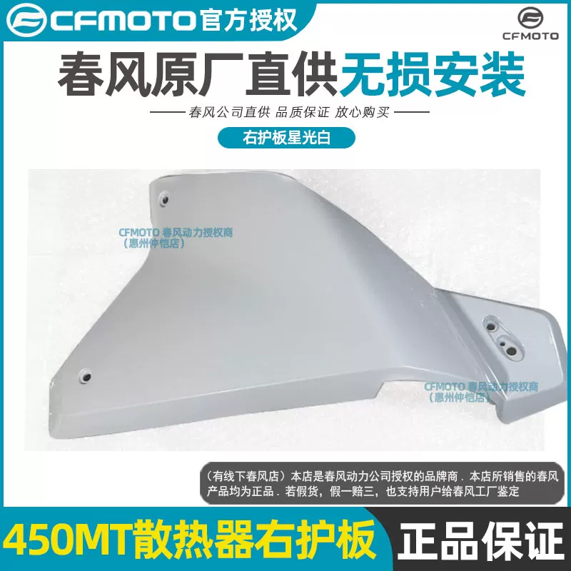 Оригинальные запчасти CFMOTO Chunfeng: боковая панель радиатора слева и справа, защита CF400-8-8A корпус/кожух