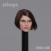 Spot Ziltoys 1 6 female soldier head carving Z001 Resident Evil beauty SWAT Jill head carving parts