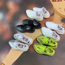 Spot 1 6 soldiers mini hollow shoes sneakers model suitable for even feet detachable feet with rubber body