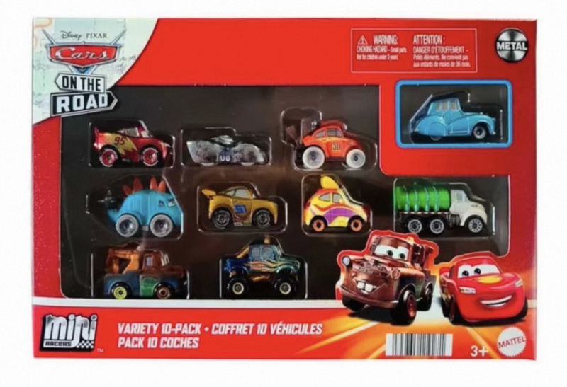 Mattel Cars Green Water Bottle Mini