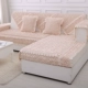 Sofa da đệm đệm chống trượt bọc nỉ mùa thu đông sang trọng dày dặn cộng nhung chống trơn trượt chống bẩn gia dụng 123 bộ nguyên chất - Ghế đệm / đệm Sofa