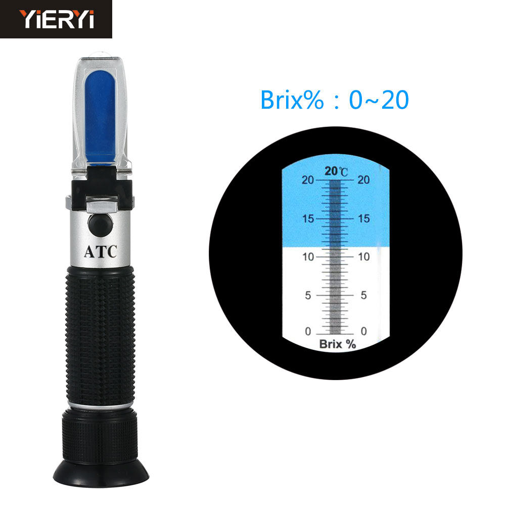 Handheld fruit sugar meter 0-20% sugar meter accurate portable sugar meter sugar tester refractometer