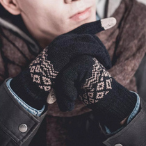 FO men and women Touchscreen Warm Suede Gloves Mobile Phone Flat Winter Day Warm Gift Warm Gift Warm Gift products with products