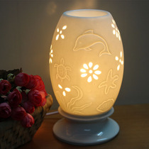 Plug-in ceramic aroma lamp essential oil lamp aroma beauty salon oven aroma oven bedroom essential oil hotel table lamp