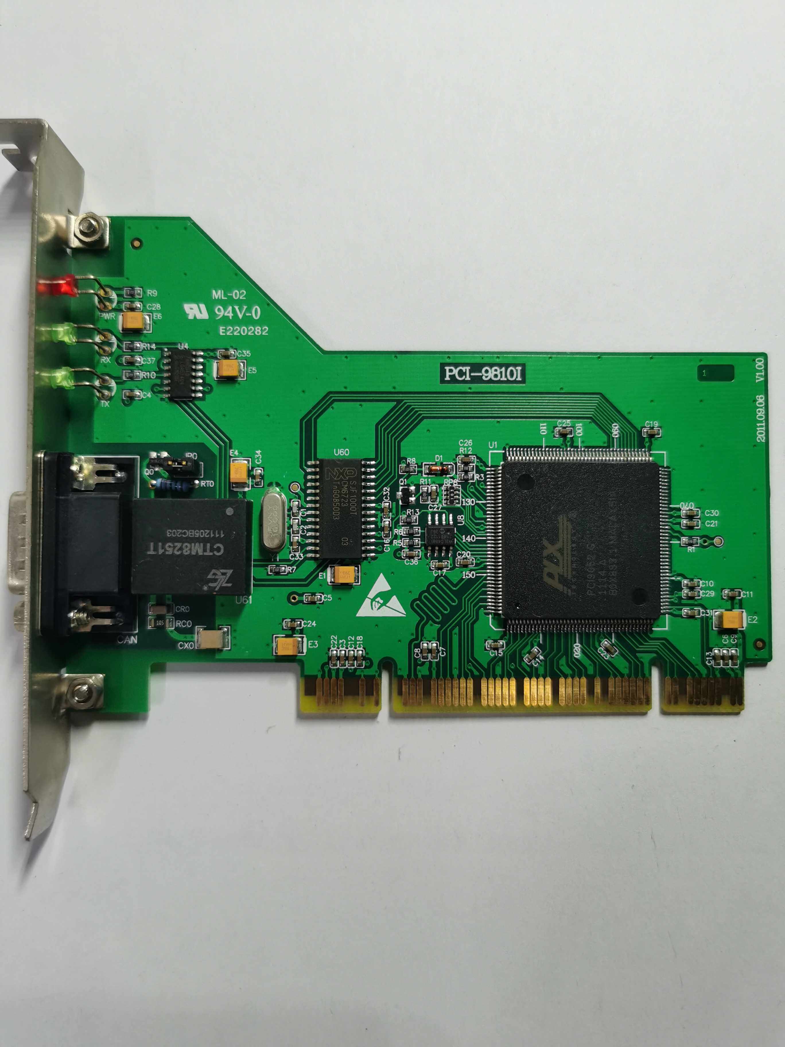 Zhaoyuan Electronics High Performance PCI Interface can Card PCI-9810I Spot