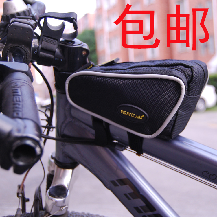National good workmanship Taiwan bicycle bag cycling bag bicycle front bumper triangle bag upper tube bag