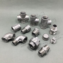304 stainless steel hexagon outer wire tee elbow inner and outer wire plumbing fittings N15 4 points
