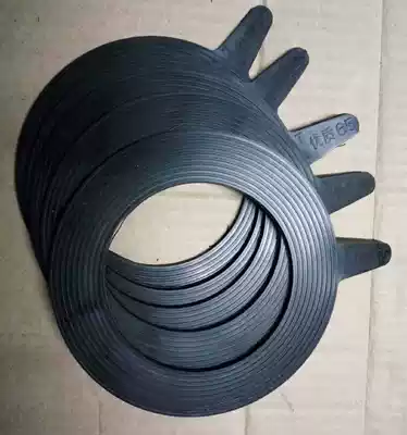 Rubber gasket Flange rubber gasket Valve flat pad High quality thick DN25 40 50 80 100