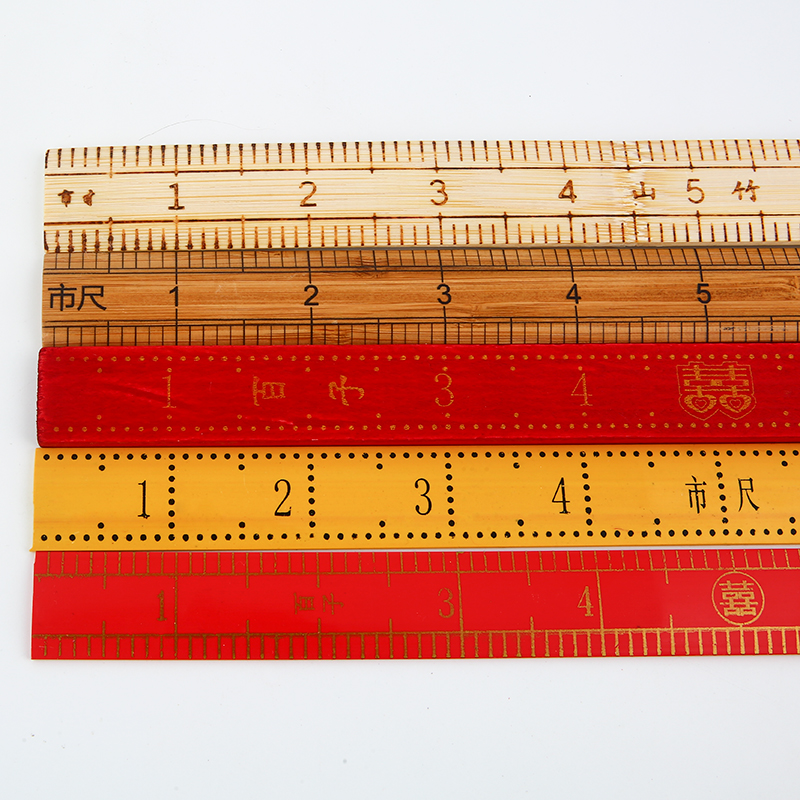 Handmade tre lượng Otake cai trị cai trị người cai trị của thợ may quần áo chân lượng vải cai trị cai may công cụ DIY - Công cụ & vật liệu may DIY kéo bấm cắt chỉ
