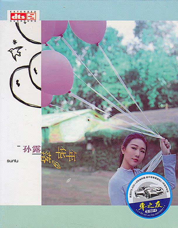 Sun Lu DVD Fever New Song Selected Album Sad Love Song Genuine Car 2DVD Disc