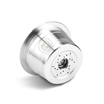 Compatible with k-fee capsule coffee machine 304 stainless steel coffee capsule shell reuse filter coffee cup