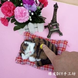 Реалистичная милая плюшевая фигурка, игрушка, кукла для друга, кот, подарок для девушки