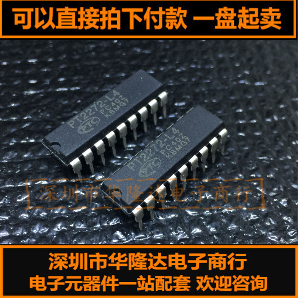 New PT2272 PT2272-L4 Direct Plug DIP-18 Encoding and Decoding Chip