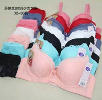 Shanalan 8059 đồ lót cô gái thoải mái mùa hè mỏng phần áo ngực dễ thương ren áo ngực áo lót thể thao