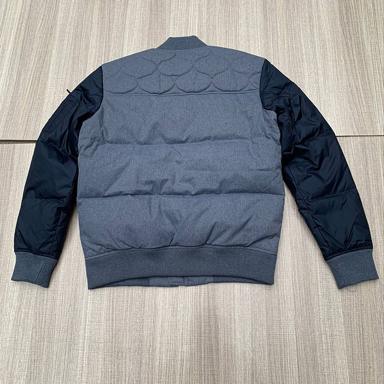 CONVERSE Converse nam xuống áo khoác màu xám xuống đồng phục bóng chày ấm áp ngắn 10003230-A02 - Thể thao xuống áo khoác áo phao nam hàng hiệu