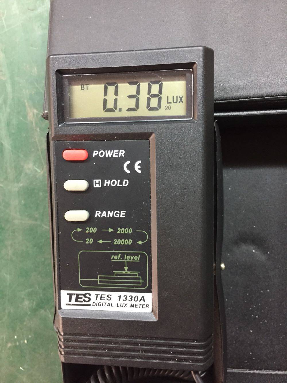 Original Taiwan Taishi TES1330A Digital Lux Meter Lux Meter Photometer TES1330A Lux Meter