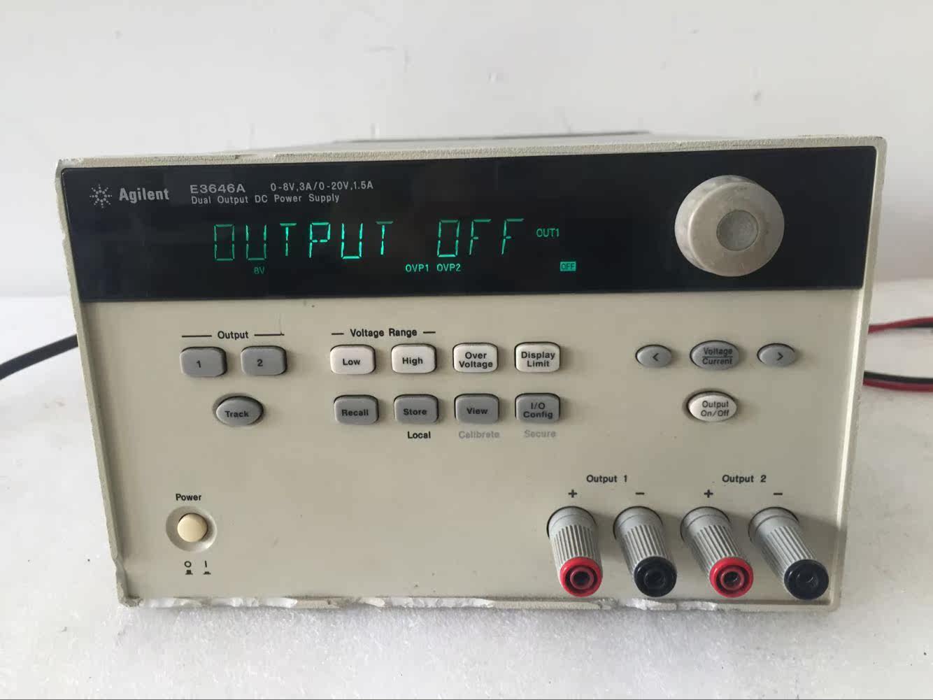Agilent Agilent E3646A Dual DC Voltage Stabilizer Agilent E3646A DC Power Supply