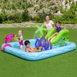 Горка, надувной домашний большой бассейн для игр в воде для ванны, увеличенная толщина